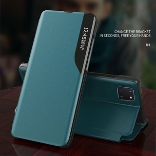 เคสโทรศัพท์หนัง Samsung Galaxy Note 10 Lite 10Pro ฝาพับ เป็นขาตั้งได้ พร้อมช่องใส่บัตรในตัว