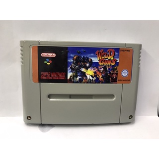 ตลับ SFC Wild Guns (ตลับ Repro) Super famicom