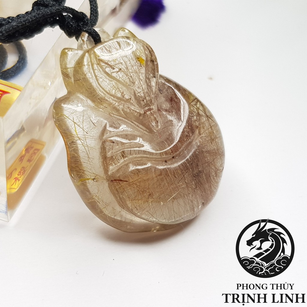 DARK BROWN NINE-WORD NECKLACE 3.5CM