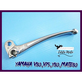 YAMAHA V50 V75 Y80 MATE FRONT BRAKE LEVER "GOOD PRODUCT" // มือเบรคหน้า ชุบโครเมี่ยม สินค้าคุณภาพดี