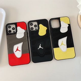 【AJ Jordan】เคสโทรศัพท์มือถือ ซิลิโคนนิ่ม PVC ลายสามมิติ 3D แฟชั่น สําหรับ iPhone 13 Pro MAX 12 11 Pro MAX X XR XS MAX 6 6s 7 8 Plus SE2020