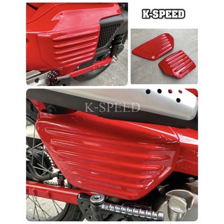 ชุดครอบฝากระเป๋าข้าง Diabolus แบบยาวสีแดง  For Honda CT125 (สินค้าแท้จากk-speed)