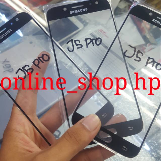 Samsung galaxy j5 pro LCD แก้ว digitizer กอริลลาแก้วหน้าจอสัมผัสกระจก LCD Samsung j 5 j530 เดิม
