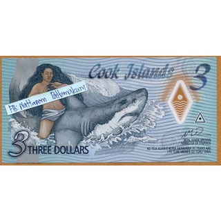 2021​ Cook​ Islands​ 3​ Dollars