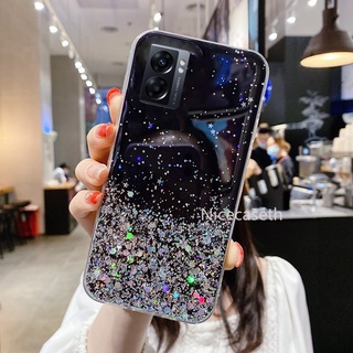 In Stock Glitter Soft Casing เคส OPPO A77 5G A57 4G 2022 Starry Sky Phone Case เคสโทรศัพท TPU Anti Drop All Inclusive Phone Back Cover