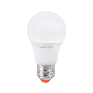 หลอดไฟ LED หลอด LED LAMPTAN A60 WW 9วัตต์ สีเหลือง หลอดไฟ โคมไฟ หลอดไฟ LED LAMP LAMPTAN A60 WW 9W YELLOW