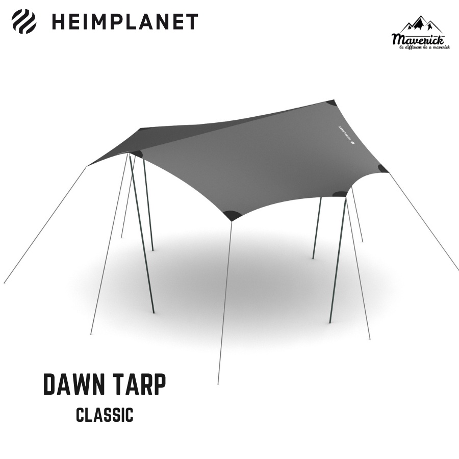 Heimplanet - DAWN TARP Polyester 66D 210T Ripstop, PU laminated 5000mm