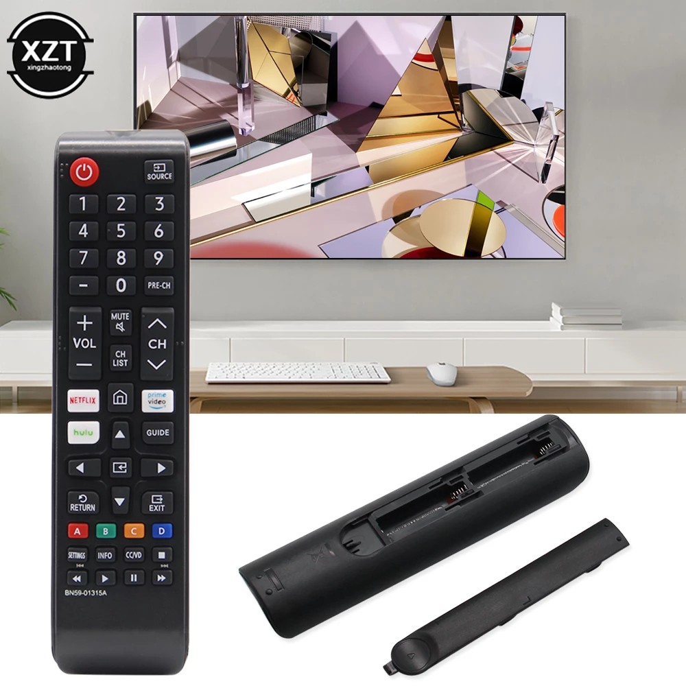 Samsung สมาร์ททีวีรีโมทคอนโทรล BN59-01315A เปลี่ยน 4K UHD un55ru710d un58ru7100 un43ru710dfxza un40n