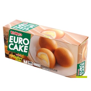ยูโร่คัสตาร์ดเค้ก 5บาท มี12ชิ้น สินค้าขายดี