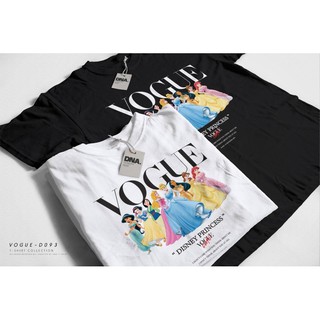 🌈Styleเสื้อยืดOversize Vogueรวมเจ้าหญิง มี3ลาย🌸ผ้าคอตตอลนิ่ม ”