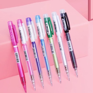 Pentel ดินสอกด  รุ่น Fiesta AX105 ขนาด 0.5 มม. มียางลบที่ปลายด้ามพร้อมฝาปิด มีหลายลายให้เลือก