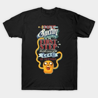 เสื้อยืดวินเทจเสื้อเชิ้ต Gildan | ตัวอักษร Adventure Time Sorta GoodS-5XL