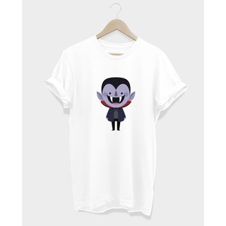 เสื้อยืดลาย ฮาโลวีน Halloween T-shirt แดรกคูล่า