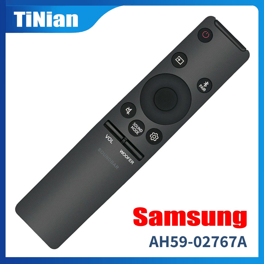 รีโมตคอนโทรล AH59-02767A สําหรับ Samsung Soundbar HW-T420 HW-Q60R HW-Q60T HW-Q70R HW-Q70T HW-Q80R HW-Q90R HW-Q6CR HW-Q67CT PS-WR75BB