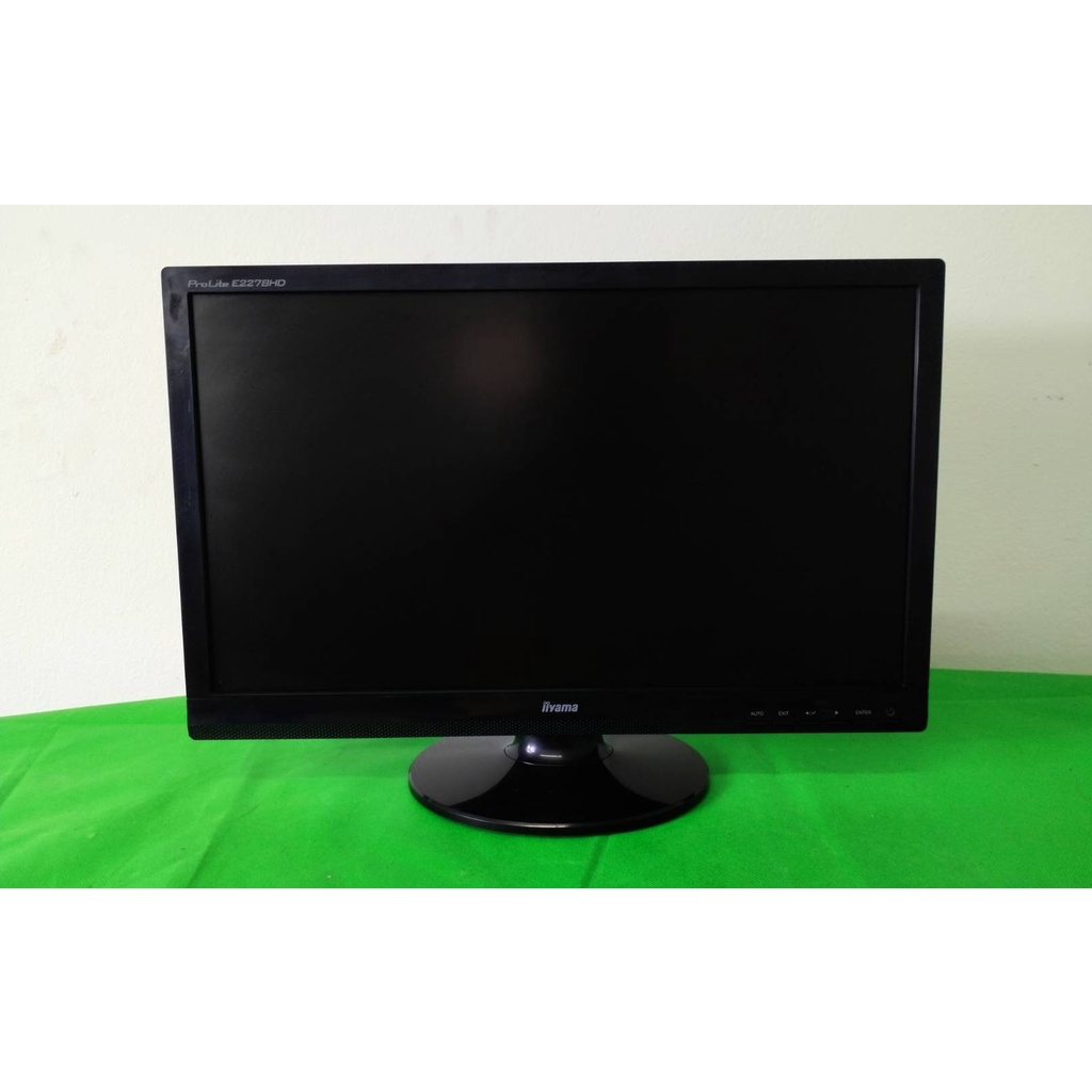 จอคอมมือสอง 22นิ้ว ยี่ห้อ IIYAMA รุ่น Prolite E2280HD สภาพนางฟ้า