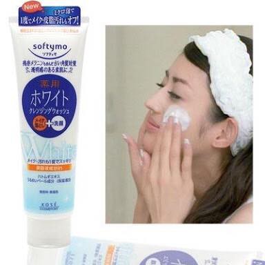 KOSE Softymo Super Cleansing Wash Foam 190g 2in1 ซอฟตี้โม คลีนซิ่ง โฟมล้างหน้า made in Japan - รูปที่ 4