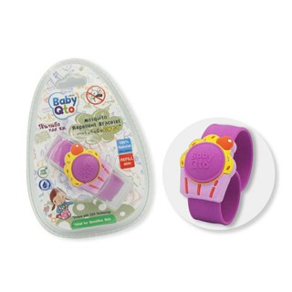 สายรัดข้อมือกันยุงเบบี้คิวโตะ ลายคัพเค้ก Baby Kuto Mosquito Repellent Wristband, Cupcake pattern