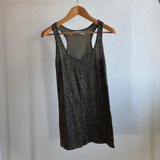 เสื้อกล้าม Zara Basic Printed Tank