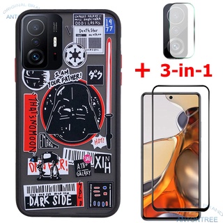 เคสพลาสติกแข็งลาย Star Wars น่ารัก 3 In 1 สําหรับ Xiaomi Mi 11T Pro 11tPro