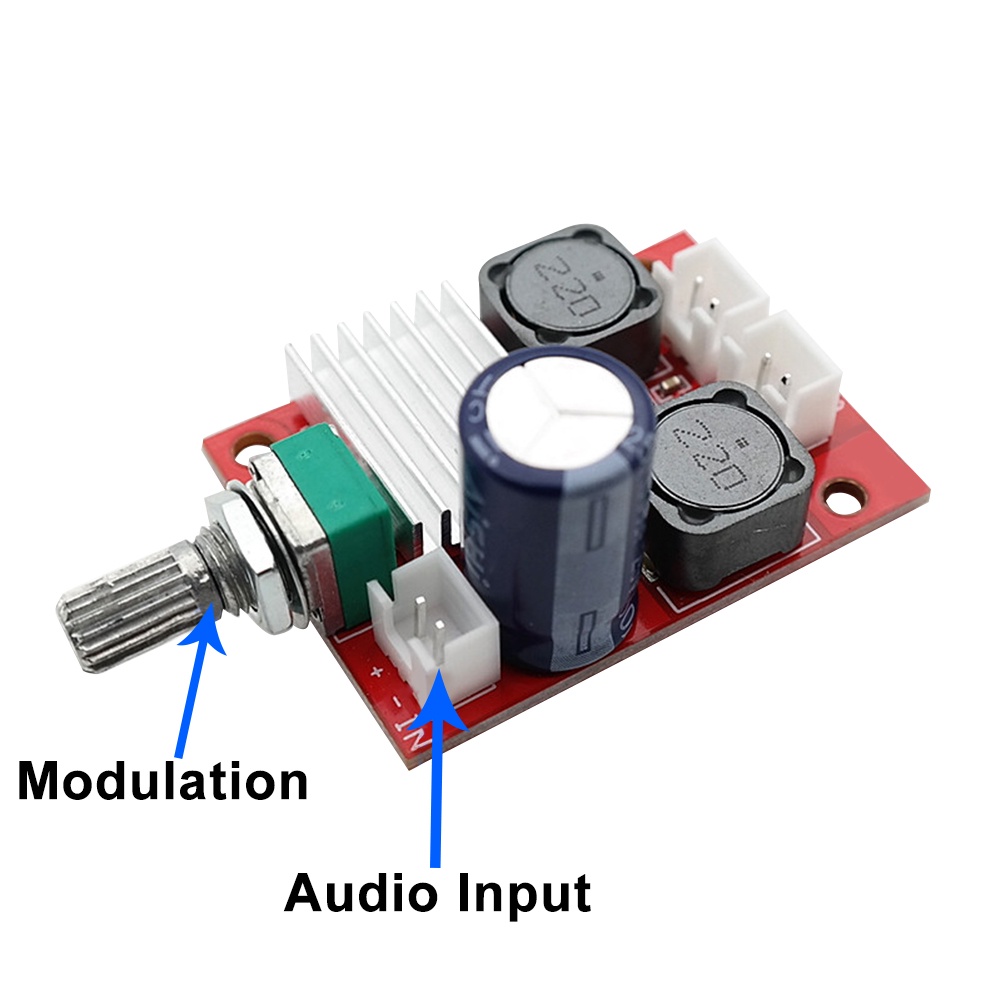 Pcbfun TPA3116D2 บอร์ดขยายเสียงซับวูฟเฟอร์ดิจิทัล รูปที่ 6