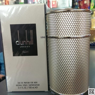 น้ำหอมแท้ DUNHILL ICON FOR MEN EAU DE PARFUM SPRAY 100 ML ของใหม่ กล่องซีล เหมือนกับห้าง