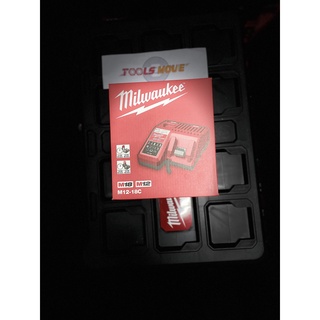 แท่นชาร์จแบตเตอรี่ Milwaukee M12-18C ชาร์จได้ทั้ง  แบตเตอรี่ 12V และ 18V ไม่มีกล่องกระดาษ พร้อมส่ง ประกันศูนย์ 1 ปี