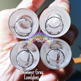 Shimmer Gray Lovelylens คอนแทคเลนส์ สีเทา ประกายเพ็ชรวิ๊งๆ