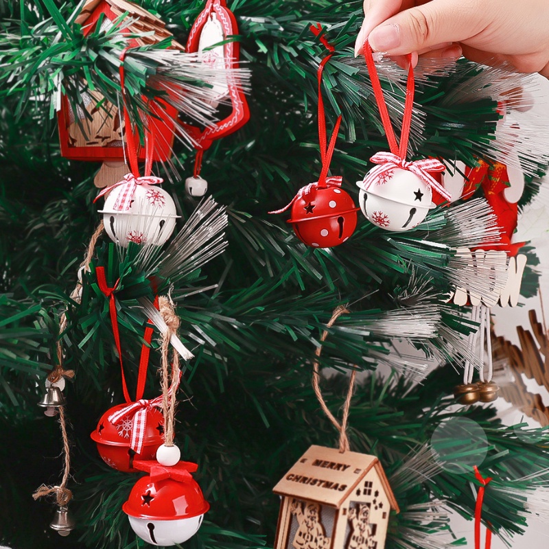 12 ชิ้น คริสต์มาส กริ๊งโลหะ กระดิ่ง ต้นคริสต์มาส จี้ เครื่องประดับ ของขวัญ สําหรับปีใหม่ ปาร์ตี้ ตกแต่ง ของเล่นเด็ก