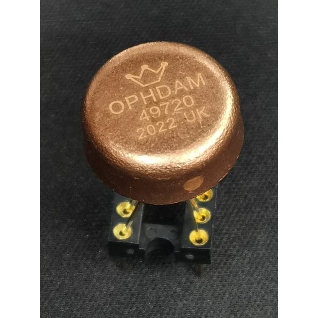 Dual OP-AMP ออปแอมป์ Hdam 49720 ตัวถังทองแดง ผลิตที่UK เสียงเทพระดับราชา ของแท้ พร้อมส่ง