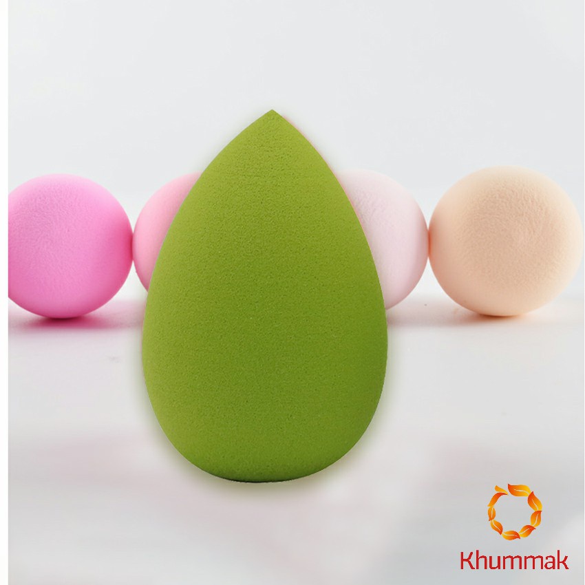 Khummak เปียกและแห้ง ฟองน้ำแต่งหน้า แป้งพัฟ Sponge beauty egg - รูปที่ 7