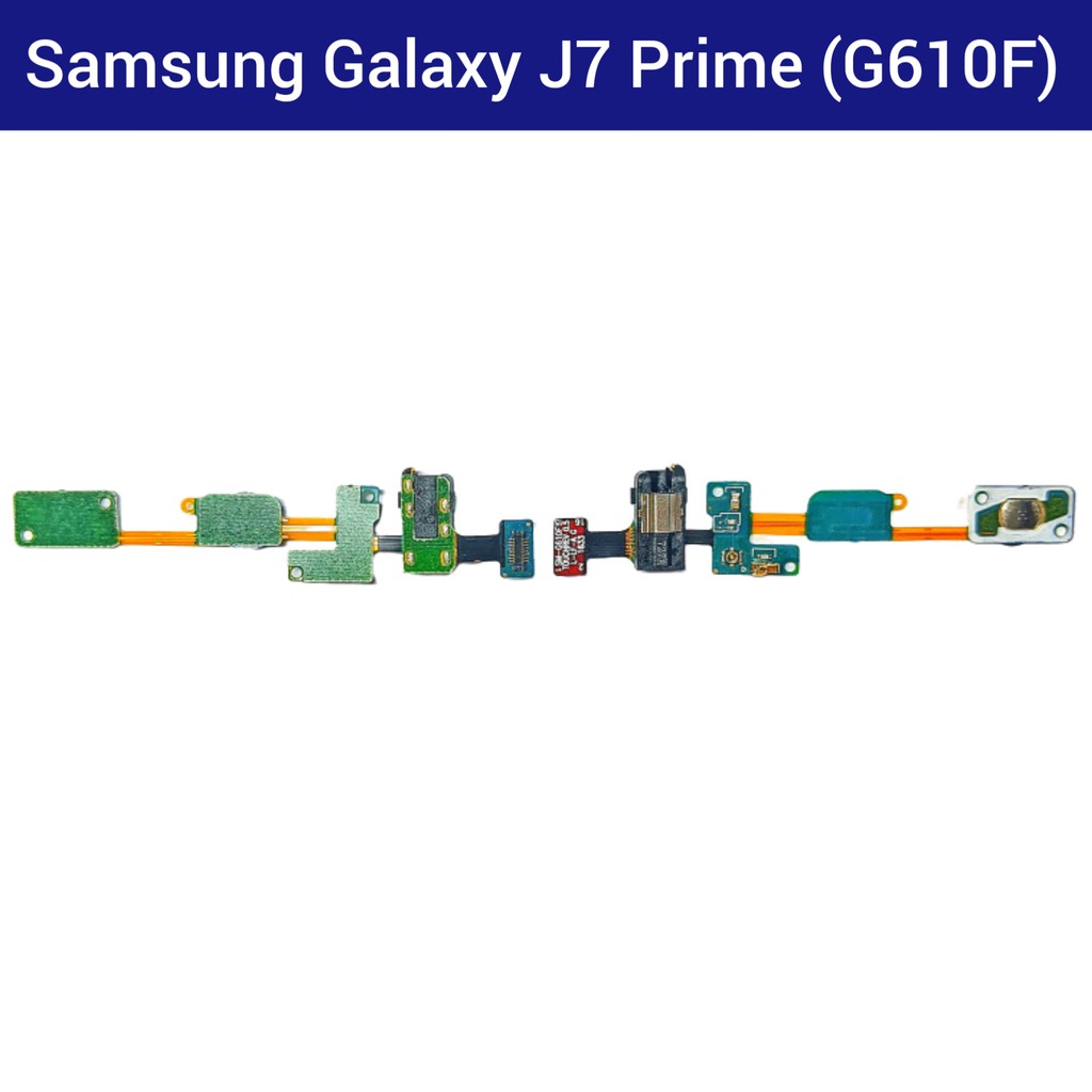 แพรปุ่มย้อนกลับ+แพรสมอลทอร์ล Samsung Galaxy J7 Prime (G610F) | PCB JOY | อะไหล่มือถือ