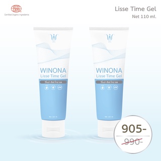 [Pro สุดคุ้ม] Winona(วิโนน่า) Lisse Time Gel 110 ml เจลสำหรับน้องสาว ให้ความชุ่มชื้น x2