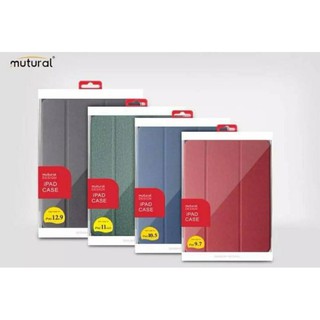 Mutural มีช่องใส่ปากกา งานแท้ 💯%เคส Air4 5 10.9/ Pro 11 /12.9 2020 / 9.7 2017 /18 Air3 Pro 10.5 mini 5 /10.2 Gen7-8