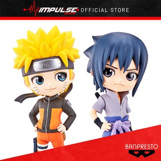 Banpresto Q Posket Naruto Shippuden: Uzumaki Naruto (ABP18707) / Uchiha Sasuke (ABP18709)