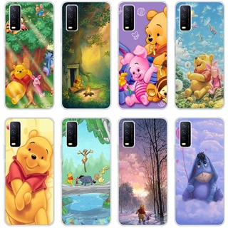 Vivo y85 v9 pro v11 pro v17 pro y12s y20s y20 y17 Case TPU Soft Silicon Protecitve Shell Phone casing Cover winnie the pooh