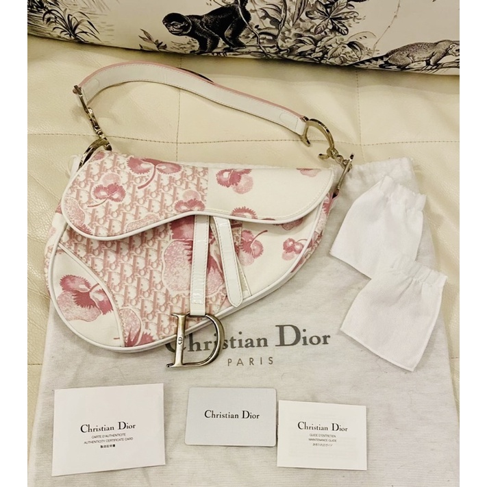 Dior saddle bag girly pink vintage