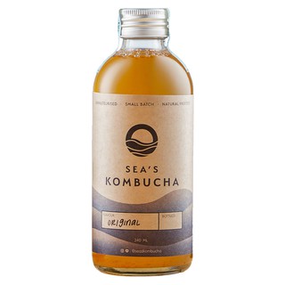 Seas Kombucha Original 240ml.  เครื่องดื่มเพื่อสุขภาพ