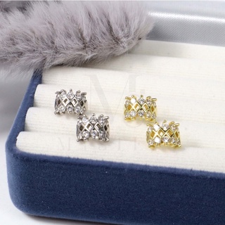 Luxury Eu - earring 925 sterling best quality ต่างหูเงินแท้