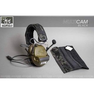 ผ้าหุ้มสายหูฟัง Pantac ผ้า Cordura แท้ Tactical Headset แทคติคอล หูฟังตัดเสียง ทหาร ยิงปีน