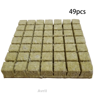 Rockwool Cubes ฐานบีบอัดสําหรับปลูกพืชไฮโดรโปนิค