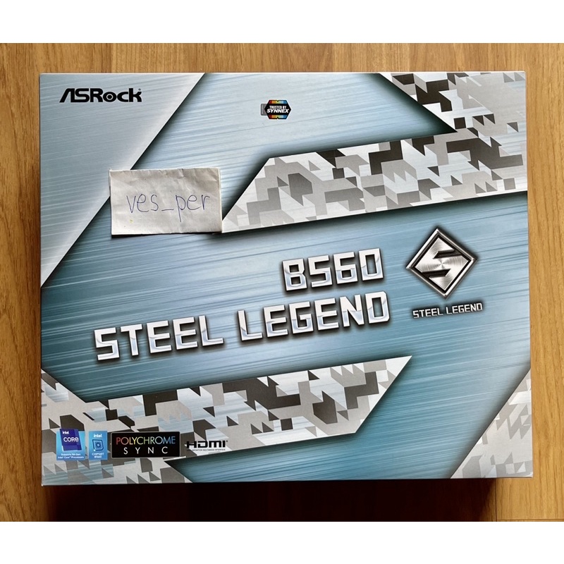 (ของใหม่) เมนบอร์ด Mainboard Asrock B560 Steel Legend LGA1200 !!