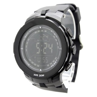 Sport Watch SAMDA นาฬิกาชาย-หญิง สายยาง Digital 3 ฟังก์ชั่น - SM007 (Black-B)