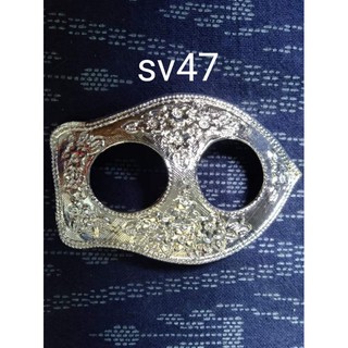 sv47หัวผูกผ้าพันเงินลงยา