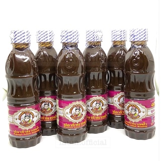 ปลาร้านางฟ้า 6 ขวด สูตรฝาขาว เข้มข้น ขนาด 400 ml. ส่งฟรี