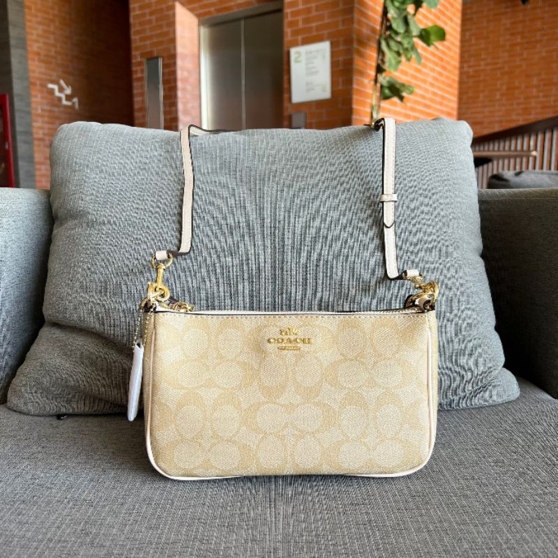 COACH (F58321) TOP HANDLE POUCH Shopee Thailand