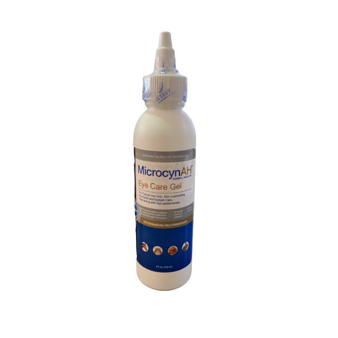 MicrocynAH Eye Care Gel ยาล้างตาสำหรับสุนัข, แมวและสัตว์พิเศษ ขนาด 120 ml