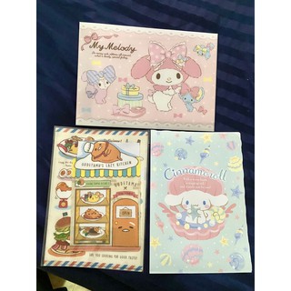 แฟ้ม sanrio ใหม่ไม่เคยใช้