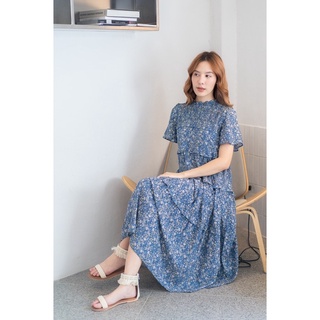 Mala Blue Dress::690฿