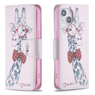 เคสหนัง ฝาพับ ลายสัตว์ พร้อมช่องใส่บัตรเครดิต ขาตั้ง สําหรับ Huawei Nova 9 8i 5T P30 Pro Y9S Y7A P Smart 2021 Y7P Y6P Y9 Prime 2019