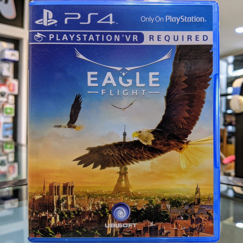 (ภาษาอังกฤษ) มือ2 Eagle Flight แผ่นกม PS4 แผ่นPS4 มือสอง (Playstation VR Required PSVR PS VR Only On Playstation)